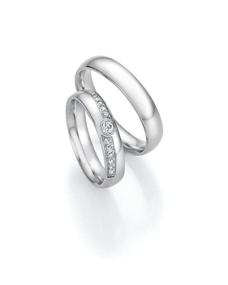 Collection Ruesch Collection Ruesch Wedding Rings 66/60130-045 & 66/60140-045
