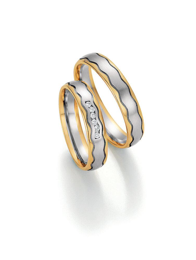 Collection Ruesch Collection Ruesch Wedding Rings 66/36010-045 & 66/36020-045