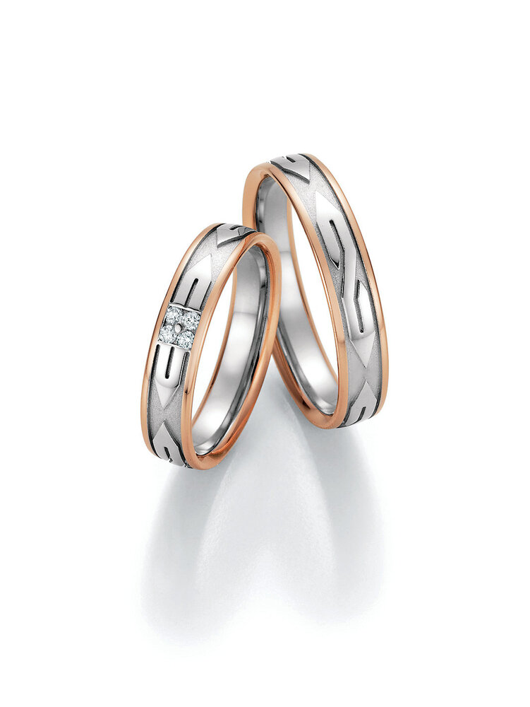 Collection Ruesch Collection Ruesch Trouwringen 66/36050-045 & 66/36060-045