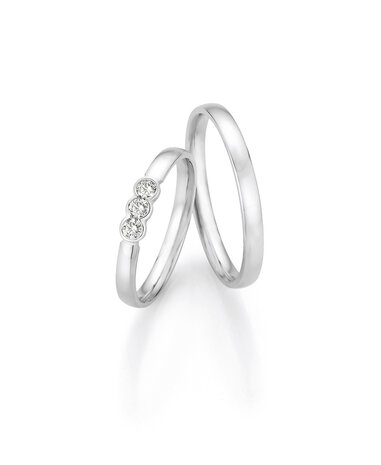 Collection Ruesch Collection Ruesch Wedding Rings 66/72090-033 & 66/72100-025