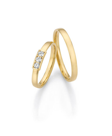 Collection Ruesch Collection Ruesch Wedding Rings 66/72110-035 & 66/72120-025
