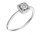 Pas Diamonds GK3157-55, Ring fantasie briljant 14 krt witgoud