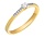 Pas Diamonds GGA0669-53, Ring 14 krt geelgoud