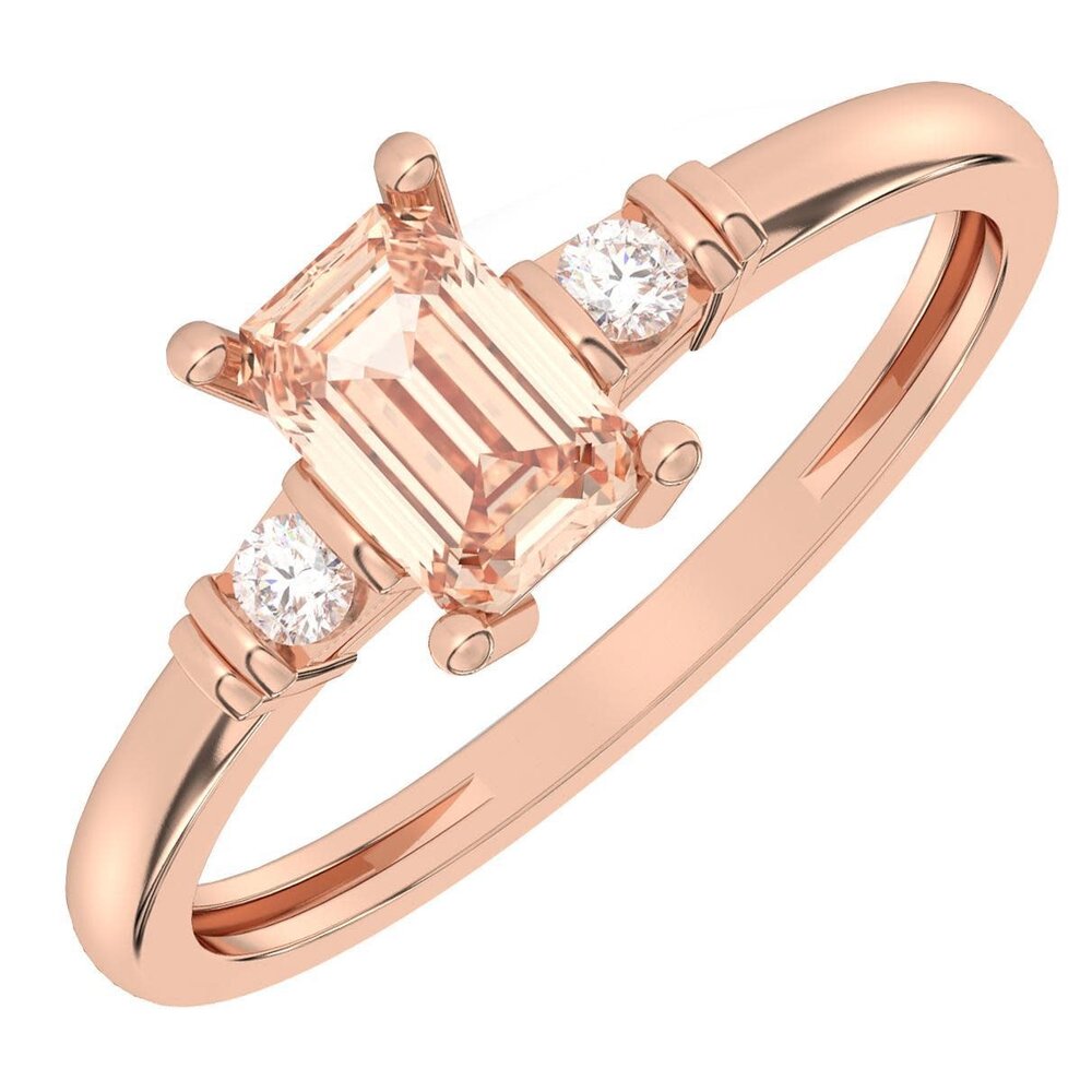 Pas Diamonds Pas Diamonds GF1214-R-53, Ring fantasie briljant 14 krt rosegoud
