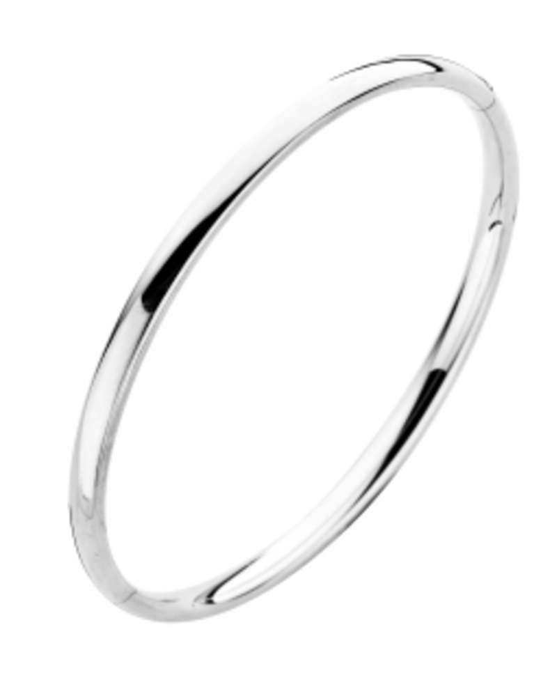 Fjory Fjory 50-A355805, Bangle witgoud met zilv kern
