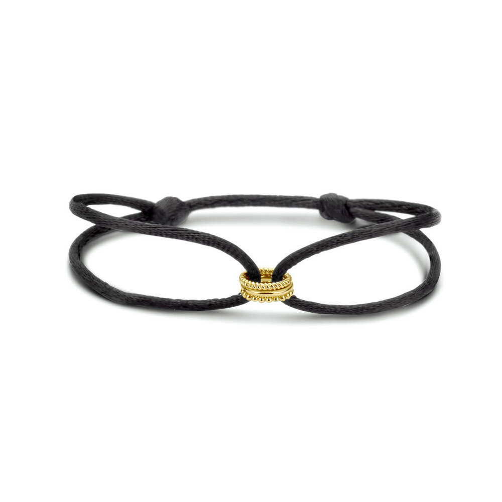 Langerak Essentials Langerak Essentials 4700207, armband met satijn