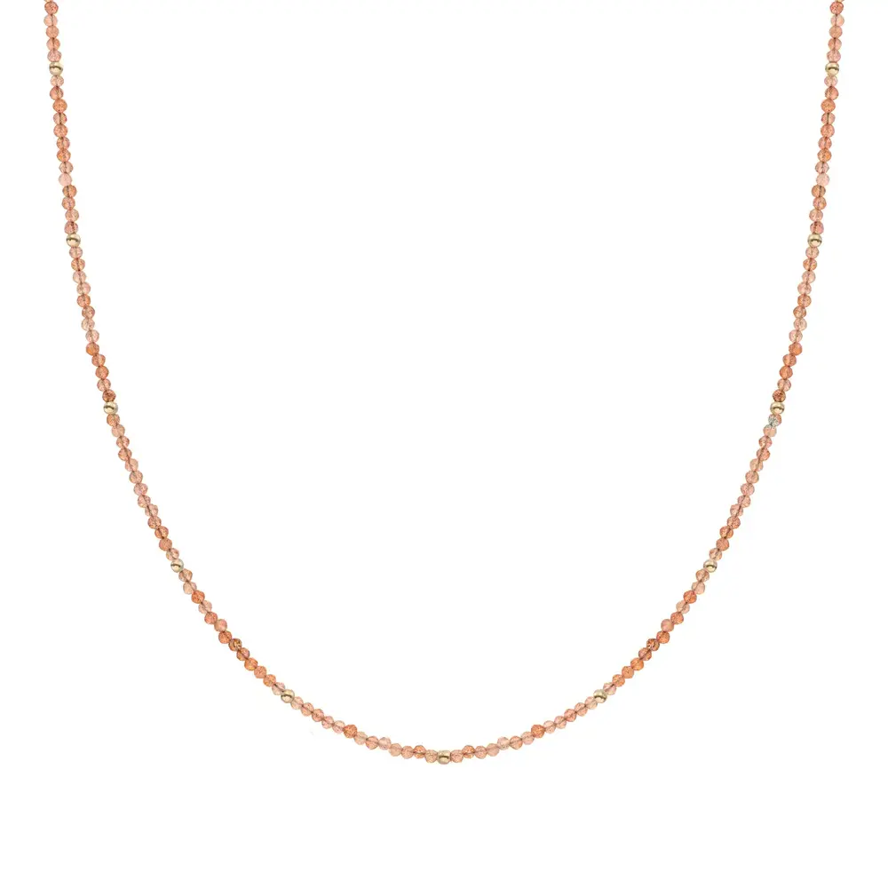 Sparkling Jewels Sparkling Jewels NLK04G-G58, Collier Sunstone
