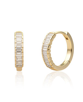 Sparkling Jewels Sparkling Jewels EAG23, Creolen Zilver