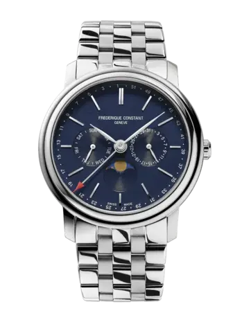 Frederique Constant Frederique Constant FC-270N4P6B, Horloge staal