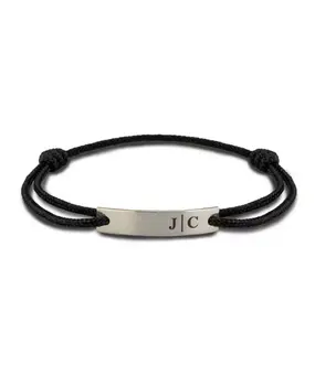 See You See You BG013, Armband Zilver Paracord