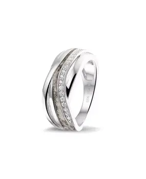 See You See You RG013-56, Ring Zirkonia Zilver