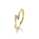Saint Maurice Saint Maurice STM/85943-0-G-54, Ring Solitair Briljant 14 krt geelgoud