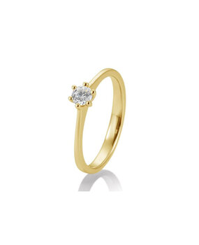 Saint Maurice Saint Maurice STM/85870-G-56, Ring Solitair Briljant 14 krt geelgoud