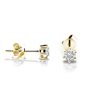 Langerak Diamonds Langerak Diamonds B02-G40, Oorstekers solitair Langerak Diamonds Langerak Diamonds B02-G40, Oorstekers solitair