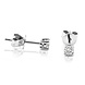Langerak Natural Diamonds Langerak Diamonds B02-W20, Oorstekers solitair 14 karaats goud