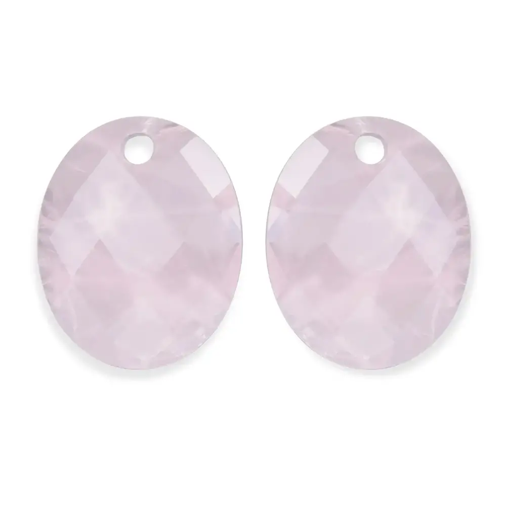 Sparkling Jewels Sparkling Jewels EAGEM13-RO, Oorstenen Rosequartz