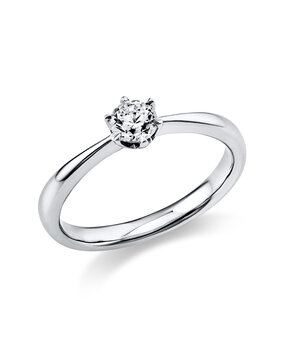 Langerak Diamonds Langerak Diamonds 1C482W452-7, Ring solitair 14 krt witgoud Langerak Diamonds Langerak Diamonds 1C482W452-7, Ring solitair 14 krt witgoud