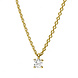 Langerak Diamonds Langerak Diamonds 4E911G4-10, Collier met diamant 14k geelgoud