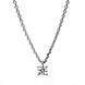 Langerak Diamonds Langerak Diamonds 4E912W4-4, Collier met diamant 14k witgoud