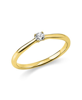 Langerak Diamonds Diamond Group 1A287G454-28, Ring Solitair Briljant 14 krt geelgoud Langerak Diamonds Diamond Group 1A287G454-28, Ring Solitair Briljant 14 krt geelgoud