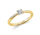 Diamond Group 1A289G453-8, Ring Solitair Briljant 14 krt geelgoud