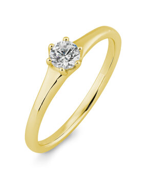 Saint Maurice Saint Maurice STM/06339-0-G-54, Solitair ring 14 krt goud