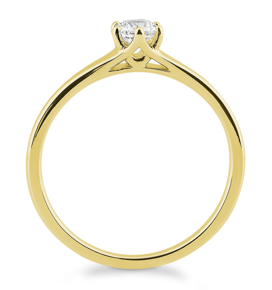 Saint Maurice Saint Maurice STM/06339-0-G-54, Solitair ring 14 krt goud