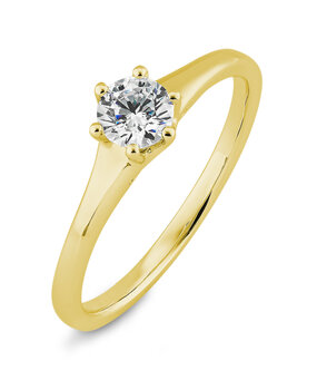 Saint Maurice Saint Maurice STM/06340-0-G-54, Solitair ring 14 krt goud