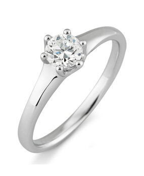 Saint Maurice Saint Maurice STM/06341-0-W-54, Solitair ring 14 krt goud