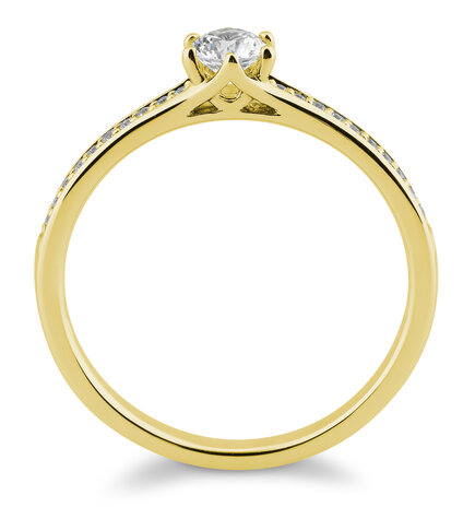 Saint Maurice Saint Maurice STM/06344-0-G-54, Solitair ring 14 krt goud