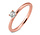 Saint Maurice STM/06261-R-54, Ring Solitair 14 krt rosegoud
