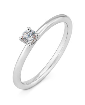 Saint Maurice Saint Maurice STM/06260-W-54, Ring Solitair 14 krt witgoud Saint Maurice Saint Maurice STM/06260-W-54, Ring Solitair 14 krt witgoud