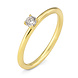 Saint Maurice Saint Maurice STM/06259-G-54, Ring Solitair 14 krt geelgoud