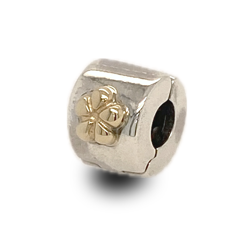Pandora Pandora 790140, Charm Clip met 14 karaats goud