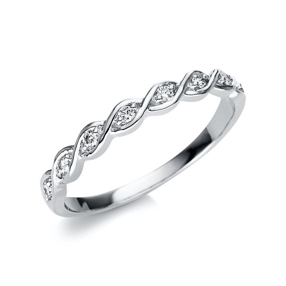 Langerak Natural Diamonds Langerak Diamonds 1U505W456-1, Ring met briljant 14 karaats witgoud