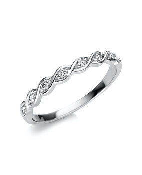 Langerak Diamonds Langerak Diamonds 1U505W456-1, Ring met briljant 14 karaats witgoud