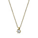 Langerak Natural Diamonds Diamond Group 4D278G4-35, Collier met hanger Briljant 14 krt geelgoud