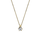 Langerak Diamonds 4D279G4-43, Solitair hanger met collier 14 krt geelgoud