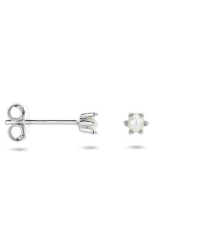 Langerak Essentials Kasius 1335192, Oorstekers Parel Zilver