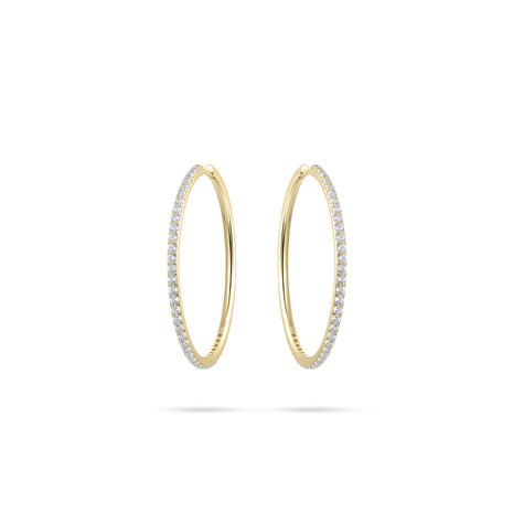 Langerak Essentials Gisser KCK2/40Y, Creolen Goldplated