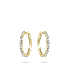 Langerak Essentials Gisser KCK2/20Y, Creolen Goldplated