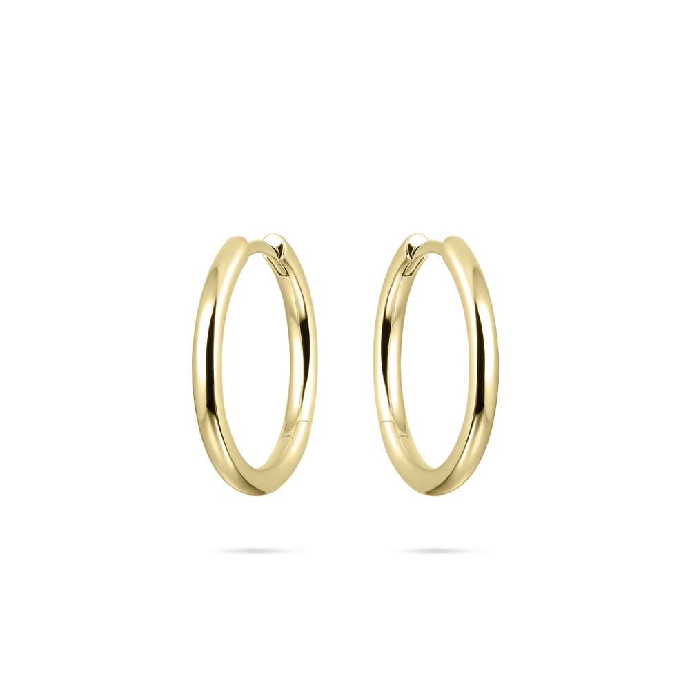 Langerak Essentials Gisser KCL2/20Y, Creolen Goldplated