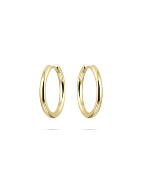 Langerak Essentials Gisser KCL2/20Y, Creolen Goldplated