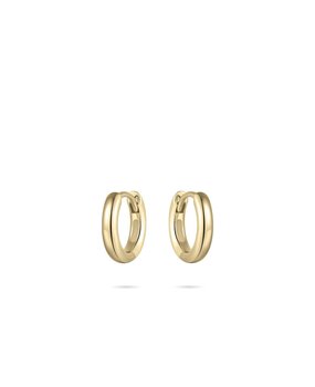 Langerak Essentials Gisser KCL3/12Y, Creolen Goldplated Langerak Essentials Gisser KCL3/12Y, Creolen Goldplated
