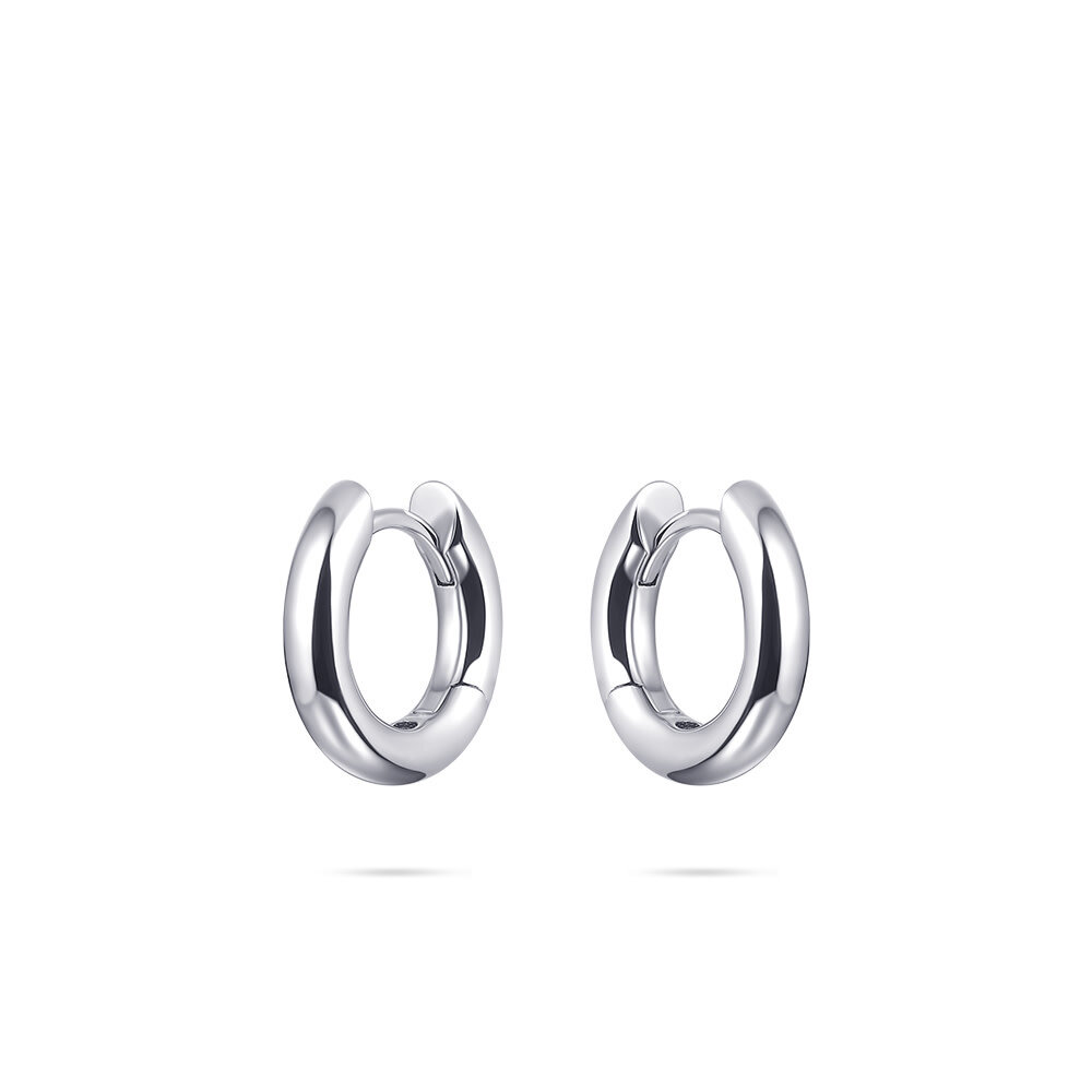 Langerak Essentials Gisser KCL3/15, Creolen Zilver