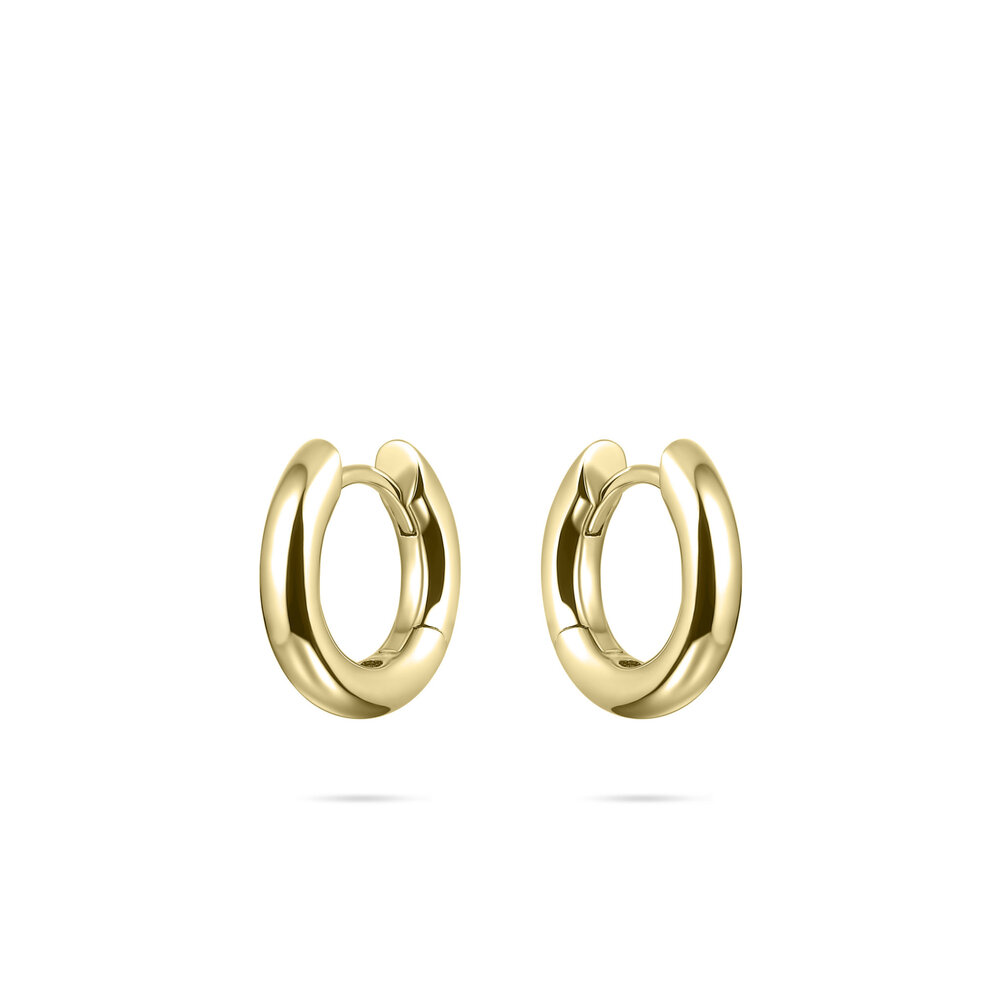 Langerak Essentials Gisser KCL3/15Y, Creolen Goldplated