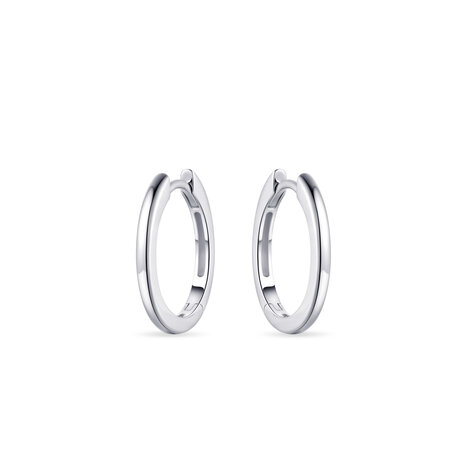 Langerak Essentials Gisser KCA2/18, Creolen Zilver