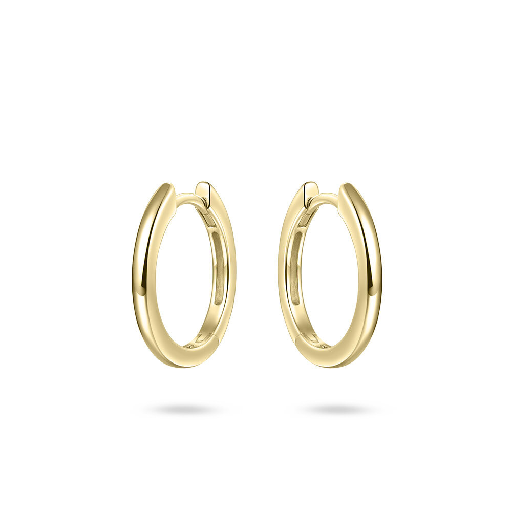 Langerak Essentials Gisser KCA2/18Y, Creolen Goldplated