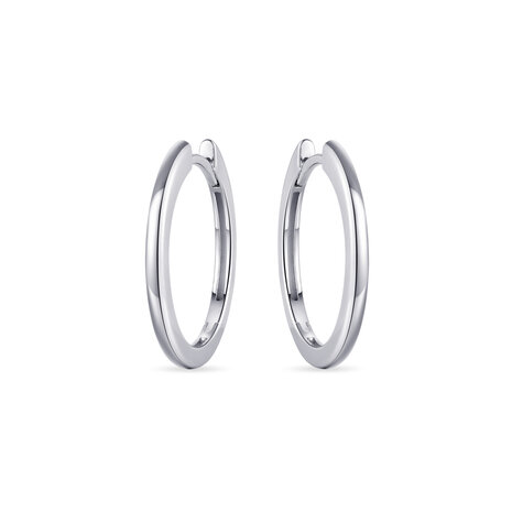 Langerak Essentials Gisser KCA2/22, Creolen Zilver