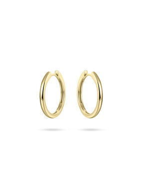 Langerak Essentials Gisser KCA2/22Y, Creolen Goldplated Langerak Essentials Gisser KCA2/22Y, Creolen Goldplated